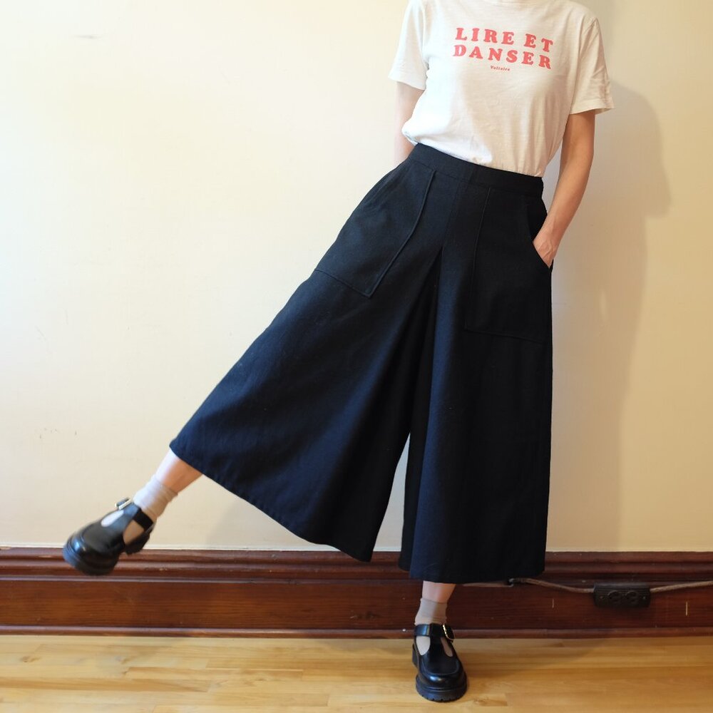 Vents d'ouest Le Minor wool culotte